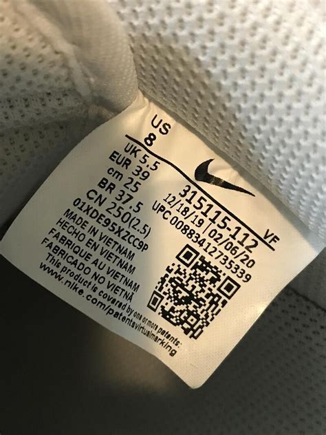 echtheid nike|how to check if Nike's are genuine.